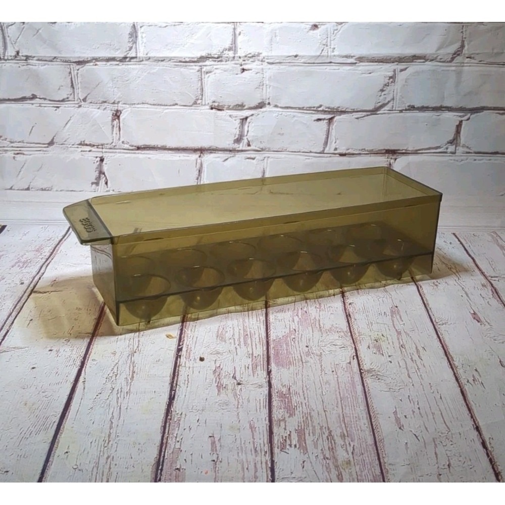 Vintage GE Refrigerator Egg Tray Part # 464732 Brown